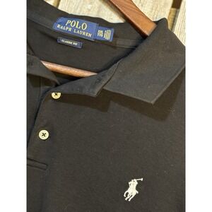 Polo Ralph Lauren XXL Black Classic Fit Polo